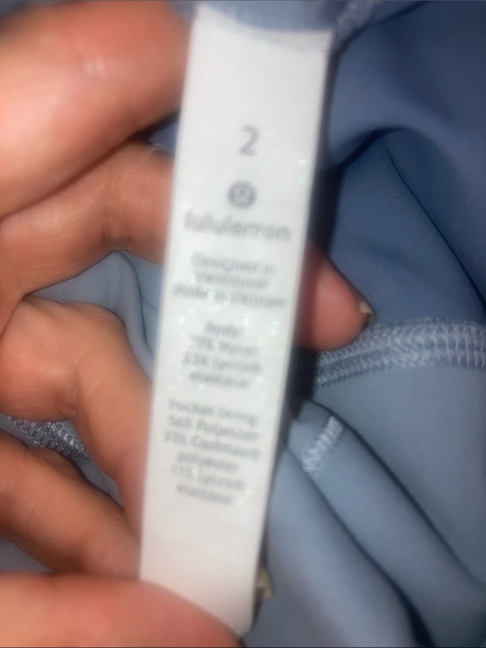 lululemon athletica High-Rise Full-Length Leggings in Dusty Blue - Picture 7 of 9